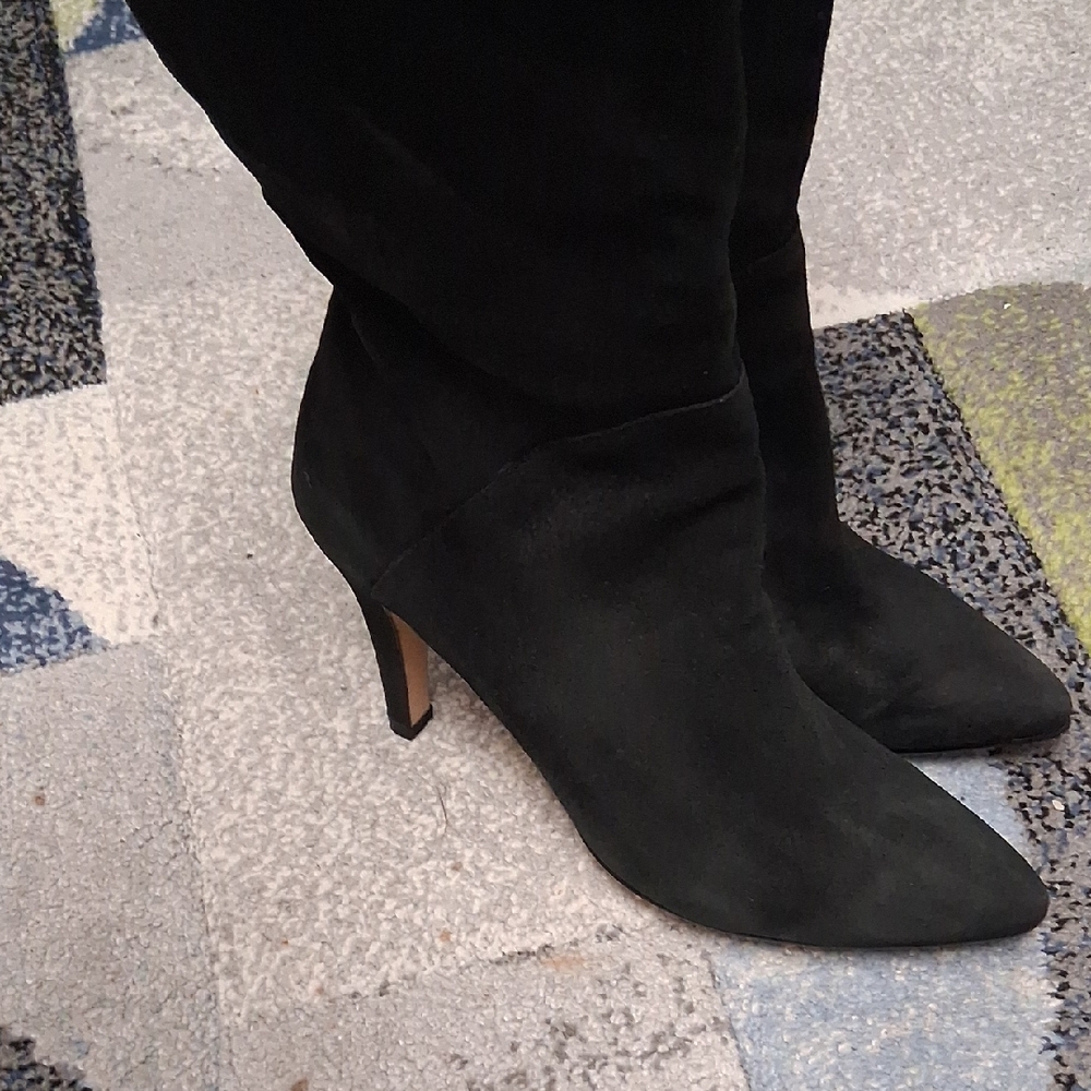 Ros Hommerson Black Heeled Boots